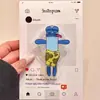 Suporte para Celular Magnético Adesivo Adsorção de Airbag Traseira Desenho Animado Estéreo Telescópico Fofo Novo Ventosa Anel de Fivela