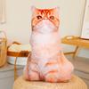 Juguete de Peluche de Gato Simulado con Estampado de Gato, Muñeco de Peluche Durmiente, Juguete de Peluche para Niños