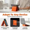 Soporte multifuncional para teléfono móvil, soporte de escritorio de silicona para Apple y Xiaomi, soporte flexible plegable deformable para viajes y uso perezoso