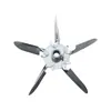 Aspa de Ventilador de Acero Inoxidable Impulsor Soplador Piezas de Ventilador Aspa de Ventilador de Motor de Horno Impulsor Resistente a la Corrosión