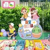 Painel Decorativo para Escola Primária Cartaz Cabine Kt Arranjo de Coração Feira de Artesanato Venda de Caridade Infantil Painel de Exposição de Marca Atividade Jardim de Infância
