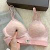 Ropa interior expandida para busto redondo para mujer, busto pequeño, push-up, que muestra el busto, cintura grande, delgada, copa vacía, sin marcas, engrosada, sujetador de dibujos animados