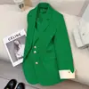 Blazer Primavera e Outono 2025 Moda Versátil Casual Novo Estilo Coreano Design Solto Temperamento Avançado Jaqueta de Terno