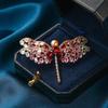 Broche de copo de nieve con circonitas, ramillete giratorio, estilo coreano, mariposa, elegante, para traje, abrigo, perla de agua dulce, hebilla.