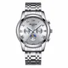 Reloj de Cuarzo para Hombre de Acero Inoxidable, Lujo Ligero, Resistente al Agua, Simple y Versátil, Reloj para Hombre, Suministro Transfronterizo, Fábrica de Origen, Venta al por Mayor y Dropshipping