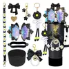 Botella de Agua Térmica Stanley Tapón Antipolvo Taza con Popote Tapa de Taza Correa de Mano Cordón para Botella de Agua Múltiples Estilos Versátiles Set