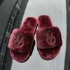 Novas Pantufas Peludas Quentes Antiderrapantes de Inverno Comércio Exterior Transfronteiriço Sapatos Domésticos Internos Sola Grossa Plush Casa Algodão Sapatos Femininos