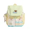 Mochila Japonesa Fofa de Alto Valor para Mulheres, Simples, Leve, Mochila com Sensação de Luxo, para Alunos do Ensino Fundamental II e Médio, Viagens Casuais, Bolsa Escolar