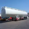 Suministro de Fábrica Exportación Semirremolque Cisterna de Gasolina Diésel de 3 Ejes 40/45 Metros Cúbicos Vehículo de Transporte de Líquidos Cisterna de Petróleo