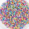 Adesivos de Fatias de Argila Macia de Carambola Não Porosos para Decoração de Capa de Celular Acessórios de Materiais de Preenchimento de Argila de Cristal Artesanais DIY