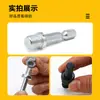 Taladro Manual Amoladora Angular Biela Rectificado y Pulido Disco Autoadhesivo Junta de Conversión Mango Hexagonal Mango Redondo Tornillo Accesorios