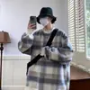 Moletom de Lã Espesso Novo Versátil Moderno Estilo Japonês Harajuku Simples Artístico Moda Popular Preguiçoso