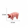 Estatuetas de Animais de Fazenda, Acessórios para Micropaisagem, Fazendeiro, Cavalinhos, Vacas, Patos, Porcos, Cabras, Pequenos Ornamentos Feitos à Mão