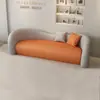 Sofá de Cuero con Forma Inusual para Rascar Gatos Belleza Salón Apartamento Homestay Sofá Mesa de Café Juego Sala de Estar Sofá Impermeable Resistente a los Arañazos