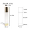 Personalizado 20Ml~Mlas Transparente Tampa Dourada Bomba Bico de Pato Bomba Bico de Galinha Garrafa para Creme para as Mãos Cuidados com a Pele Garrafa de Loção Garrafa a Vácuo