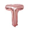 Globo de letra de cuerpo de 16 pulgadas globo team bride al por mayor globo oh baby globo de letra oro rosa
