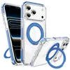 Capa para Celular Iphone18Promax Amazon Adequada para Apple 17Pm Transparente com Suporte Magnético Personalização