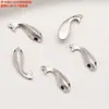 Moeda Padrão Cânhamo em Prata Esterlina, Peixe Pequeno, Coração, Flor Pequena, Cabaceira Pingente Acessórios, Prata Lisa Vintage Materiais para Miçangas DIY Feitos à Mão