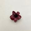 Pinza para el pelo Oufelai Flor de Plumeria Europea y Americana Transfronteriza Pinza Lateral Pinza para la Parte Posterior de la Cabeza Peinado Recogido Pinza de Tiburón Accesorio para el Cabello Que No Daña el Cabello
