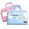 Bolsa Creativa A4 Malla Transparente Lona Cremallera Capacidad Bolsa para Guardar Hojas de Examen Bolsa para Prueba de Embarazo