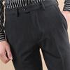 Pantalones de Hombre Ajustados, Estilo Nuevo Primavera y Otoño 2025, Resistentes a las Arrugas, Pantalones Casuales de Traje de Negocios con Caída, Estilo de Negocios Ligero