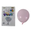 Globos Redondos Macaron Mate de 10 pulgadas, Engrosados 1.5g, No Fáciles de Reventar, para Decoración de Bodas y Eventos de Inauguración
