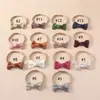 Accesorios para el cabello de verano para niños europeos y americanos, lazo de lino puro para bebé, diadema suave de nailon, banda para el cabello para recién nacido