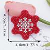 Zhaoshun nuevo Navidad taladro caliente dibujo caliente creativo muñeco de nieve alce serie navideña diamantes de imitación dibujo ropa bolsos taladro caliente dibujo