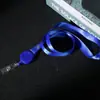 Cordão retrátil com fivela, cordão com fivela de puxar fácil, cordão de identificação personalizado, cartão de ônibus colorido no atacado, cartão de acesso, cordão de identificação