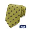 Corbata de lunares para hombre tejido teñido en hilo de poliéster fabricantes de origen suministro en stock venta al por mayor suministro de comercio exterior