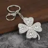 Ventas Directas de Fábrica Transfronterizo Nuevos Accesorios Llavero de Metal con Incrustaciones de Diamantes Colgante para Bolso Llavero DIY