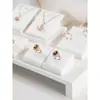 Suportes para Exibição de Joias Suporte para Pulseira Brinco Mesa de Exibição para Live Stream Bandeja de Joias Colar Brincos Anéis Suporte para Exibição de Joias
