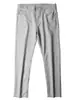 Calça HG primavera/verão fina de alta qualidade masculina confortável versátil microelástica cinco bolsos sarja reta slim fit business casual