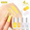 Esmalte de uñas con lentejuelas flash transfronterizo nuevo traje de arte de uñas de 4 colores sin cocción esmalte de uñas a base de agua flash nude venta al por mayor