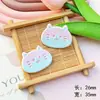 Nuevo KT gato acrílico tres amor DIY accesorios funda de teléfono móvil clip lateral accesorios para el cabello material de parche