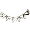 Accesorios Metálicos de Cadena de Perlas, Cadena de Pedrería, Joyería DIY, Flor de Pedrería Cosida a Mano, Cadena de Garras, Accesorios para Ropa