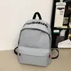 Nueva Mochila Escolar Estudiante de Secundaria Universidad Bolsa de Doble Hombro Mochila Casual de Gran Capacidad Transfronteriza Doble Hombro para Mujer Nicho de Gama Alta
