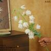 Flores Artificiais Le Youyi, Orquídeas Cauda de Fênix, Materiais Florais para Casamento, Decoração Suave, Atacado de Fabricantes, Sino de Vento Grande, Flores Artificiais, Fornecimento Transfronteiriço