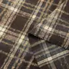 Tecido tingido em fio, tecido jacquard xadrez estilo britânico, saia plissada uniforme, vestido, tecido para camisa, em estoque do fabricante