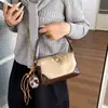 Bolso Boston retro de ante para mujer, nueva colección otoño/invierno 2026, bolso tote versátil, bolso de hombro y bolso cruzado para ir al trabajo