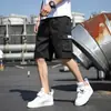 Shorts de Trabajo para Hombre Verano Estilo Coreano Moderno Deportivo Casual Pantalones Cortos Marca de Moda Sueltos Pantalones de Playa para Hombre
