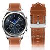 Adecuado para Correa de Reloj Inteligente Galax Samsung de 22 mm, Nueva Correa de Cuero Envuelto S3 Edge de Primera Capa