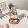 Nueva Taza de Agua Sencilla 2025 para Niñas, Estudiantes de Apariencia Elegante, Taza de Plástico Portátil de Gran Capacidad con Popote, Taza de Verano