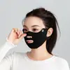 Mascarilla Facial Invierno Gruesa y Cálida Estilo Cara Completa Nariz y Boca Expuestas Transpirable para Correr al Aire Libre Ciclismo Máscara Facial Estéreo