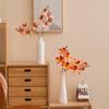 Flor artificial Phalaenopsis Shumen flor falsa flor de seda buquê de flor seca vaso decoração para sala de estar mesa de jantar varanda ornamentos