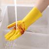 Guantes de látex de tendón de res de goma engrosada, guantes para tareas domésticas, guantes para mujeres, lavado de platos, limpieza del hogar, lavado de ropa, látex resistente al desgaste