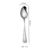 Talheres de Aço Inoxidável Transfronteiriços 1010 Colher Hotel Doméstico Colher de Sopa Oval Colher Pequena de Sobremesa Colher de Arroz Colher de Cabo Longo