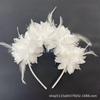 Amazon Aliexpress Diadema de Plumas Reunión de Fiesta Actuación en Escenario Carnaval Accesorios para el Cabello de Novia Tocado de Plumas