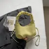 Bolso de Nube de Color Sólido Elegante de Alta Apariencia 2026 Verano Nuevo de Moda Tendencia Personalidad Trendy Ins Bolso Cruzado con Cadena