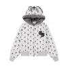 Jaqueta Acolchoada Plush com Capuz de Orelhas e Estampa Cruzada Retrô para Homens e Mulheres, Novo Estilo Inverno 2025, Moda Quente para Casais